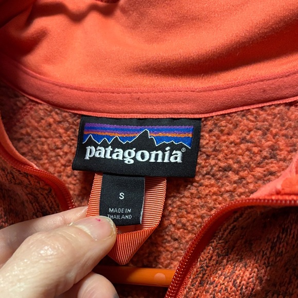 Patagonia Better Sweater Quarter Zip  Fleece- size small - Picture 2 of 10